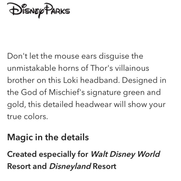 Loki Ear Headband - Picture 4 of 7